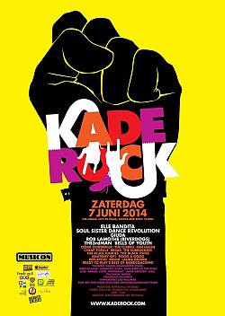 Kaderock 2014 festival poster